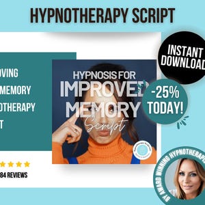 Hypnosis Script - For Improving Your Memory - For Hypnotherapists - Hypnotherapy Script For Improving Your Memory