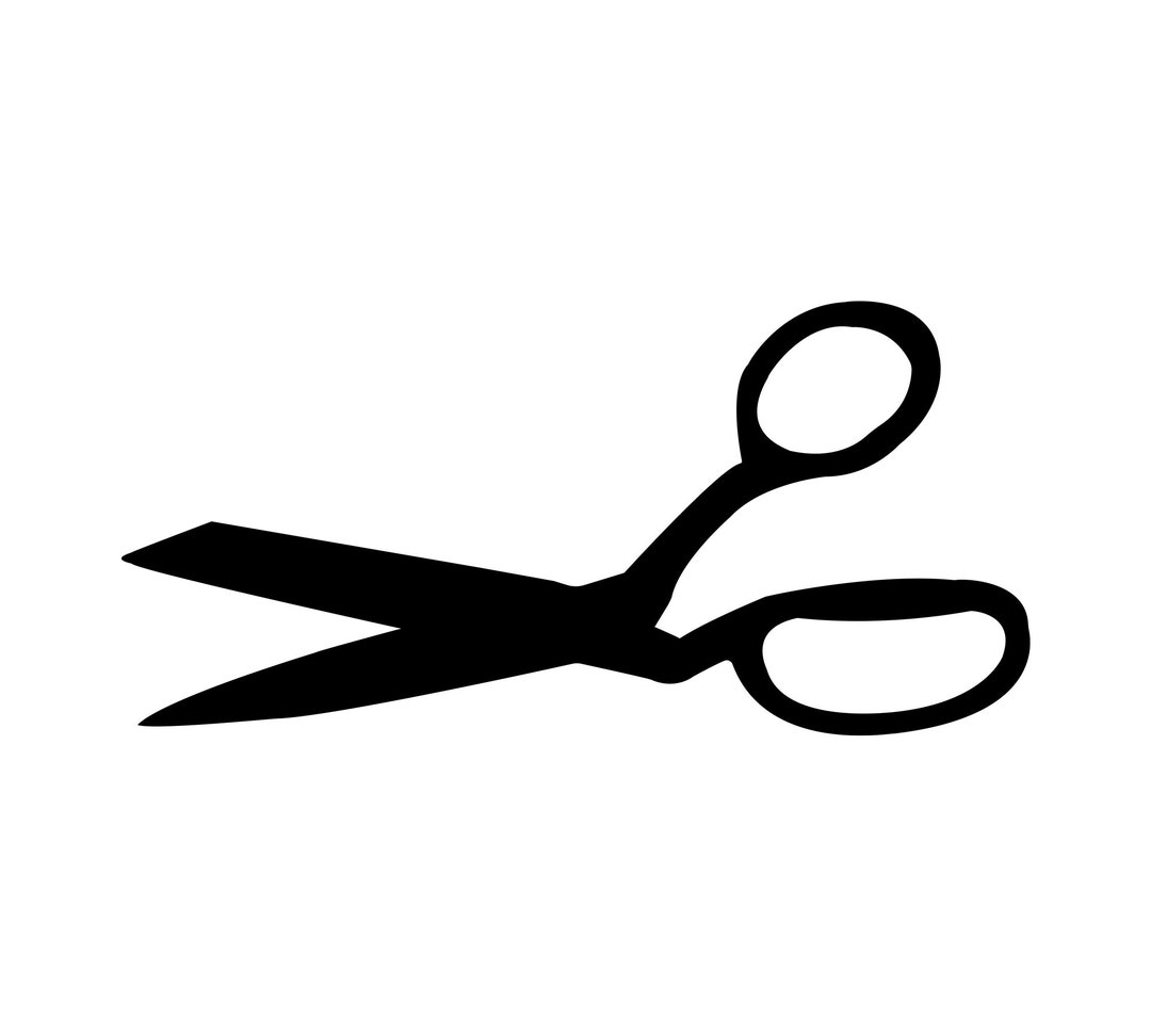 Scissors Svg, Scissor Silhouette, Crafting Tools Svg, Scissors Vector