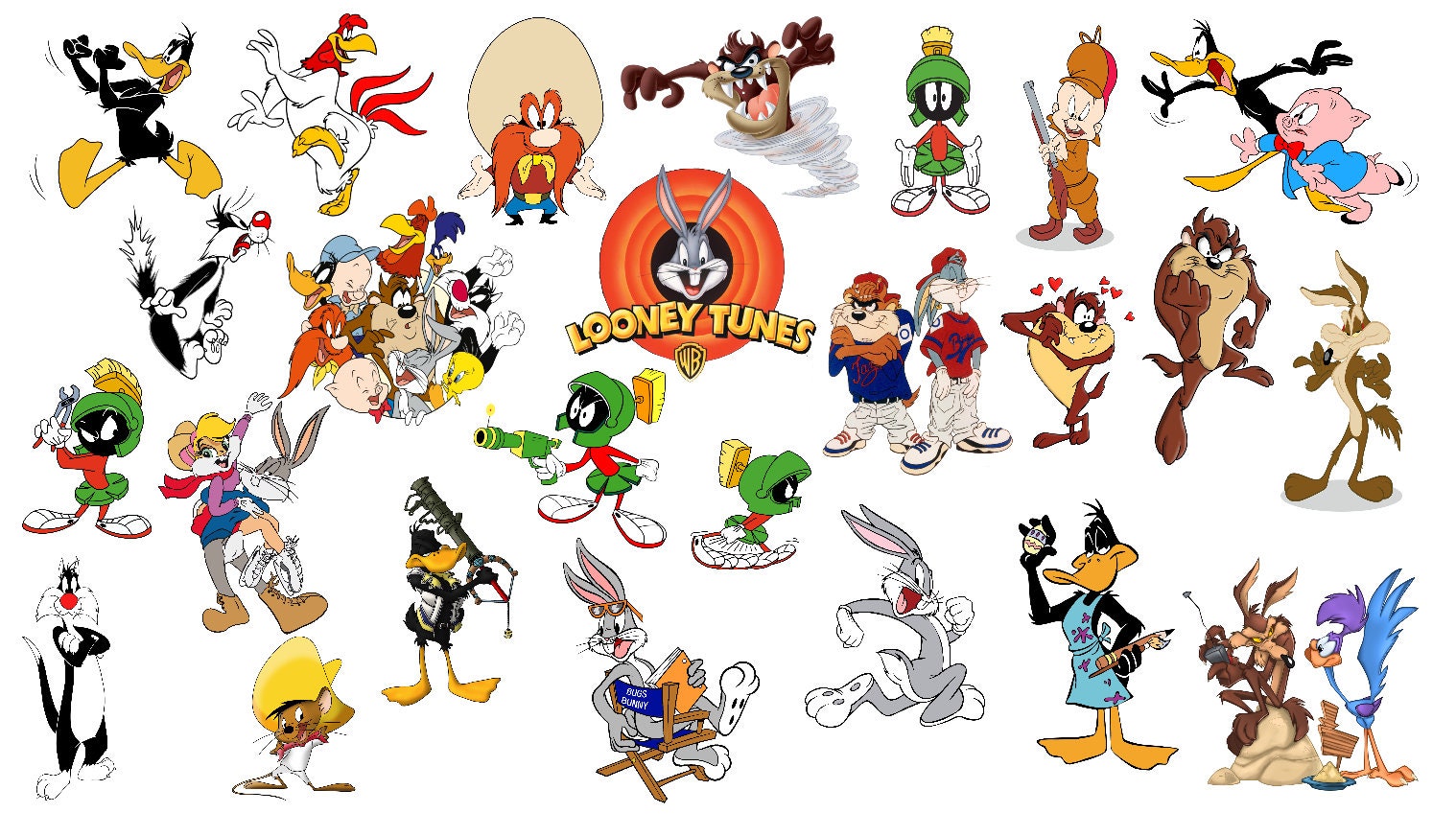 Looney Tunes - Small characters Wall Mural | Buy online at