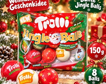 Trolli Christmas Jingle Balls – Festliche Süßigkeit für Weihnachten