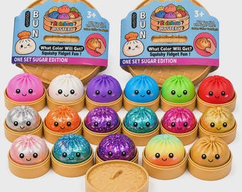 Squishy Dumpling Mystery – Überraschungs-Fidget-Toy im süßen Dumpling Design