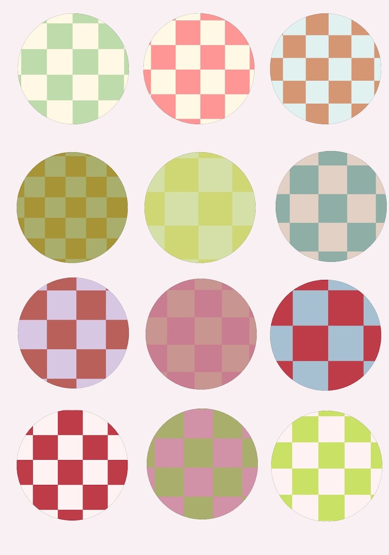Checkered IG Highlight Covers Etsy
