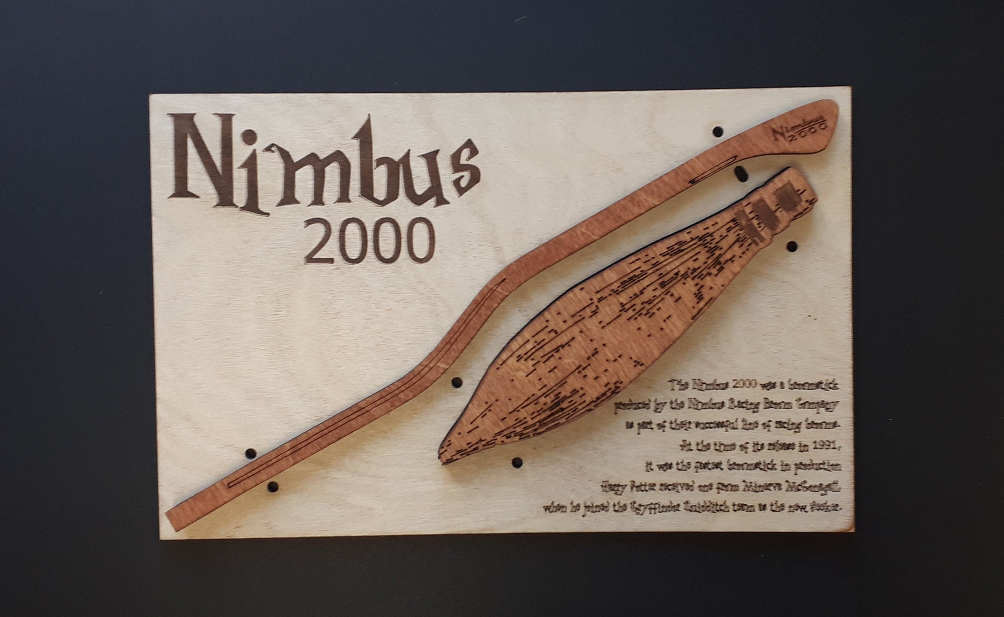 Balais magique Nimbus 2000 - Machinegun