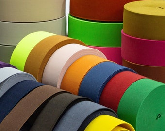 2 Inch (5 cm) - Heavy Duty Woven Elastic Band - Waist Corset Elastic - Slip-On Sneaker Elastic - Resistance Woven Band