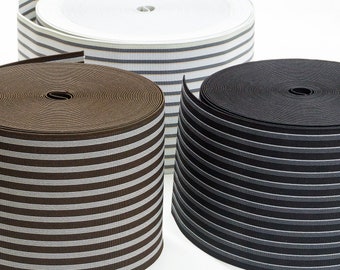 4,7 pouces (12 cm) - Bande élastique tissée résistante à rayures - Élastique pour corset à la taille - Bottes bande élastique - Élastique de réparation pour bottines Chelsea