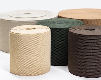 4,7 pouces (12 cm) - Bande élastique tissée de luxe en nid d'abeille - Bottines Chelsea avec élastique latéral