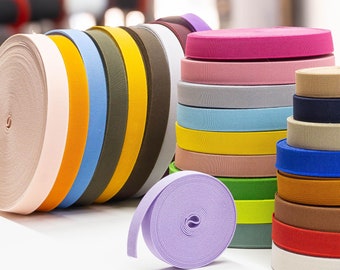 0.8 (3/4) Inch (20 mm) - Woven Elastic Band - Sandals Strap Elastic - Resistance Woven Band