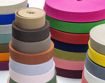 1 Inch (25 mm) - Strength Stretch Woven Elastic Band - Sandals Elastic - Resistance Woven Band