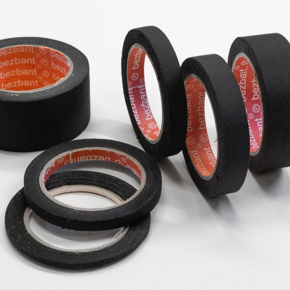 Self Adhesive Cloth Tape - Multipurpose Heat Resistant Tape - Cable Wiring Tape - Bookbinding Repair Tape
