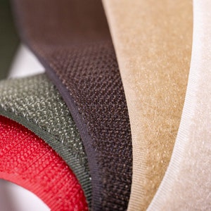 4 Inch (10 cm) Velcro Tape Sewing - Wide Velcro - Colorful Sew On Hook & Loop