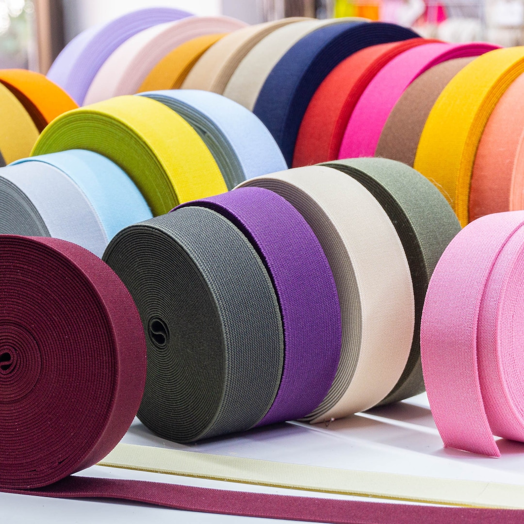 1.2 Inch (30 Mm) - Strength Stretch Woven Elastic Band (30+ Colors ...