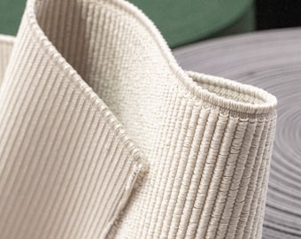 4.7 Inch (12 cm) - Grosgrain Wide Heavy Duty Luxury Elastic Band - Ankle Chelsea Boots Elastic - Repair Boots Elastic