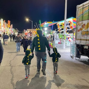 Green and Yellow Dinosaur Hoodie, Adult Dinosaur Shirt, Jurassic Shirt, Mommy and Me, Dino Sweatshirt