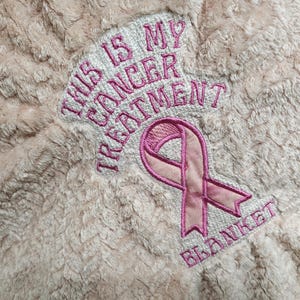 Wrap Yourself in Comfort and Strength with Our Breast Cancer Treatment Blanket