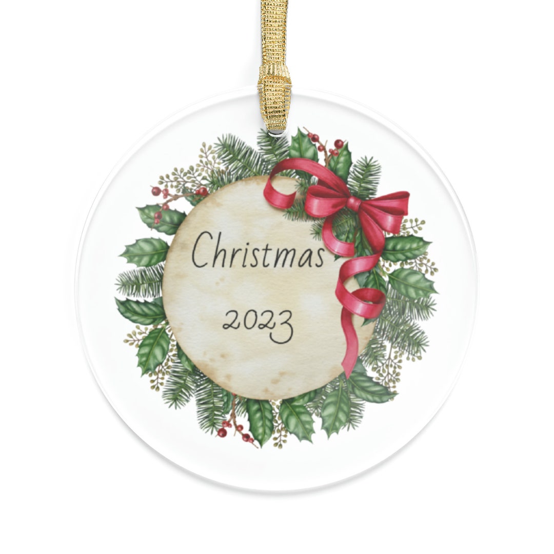 2023 Christmas Ornament 2023 Commemorative Ornament Etsy