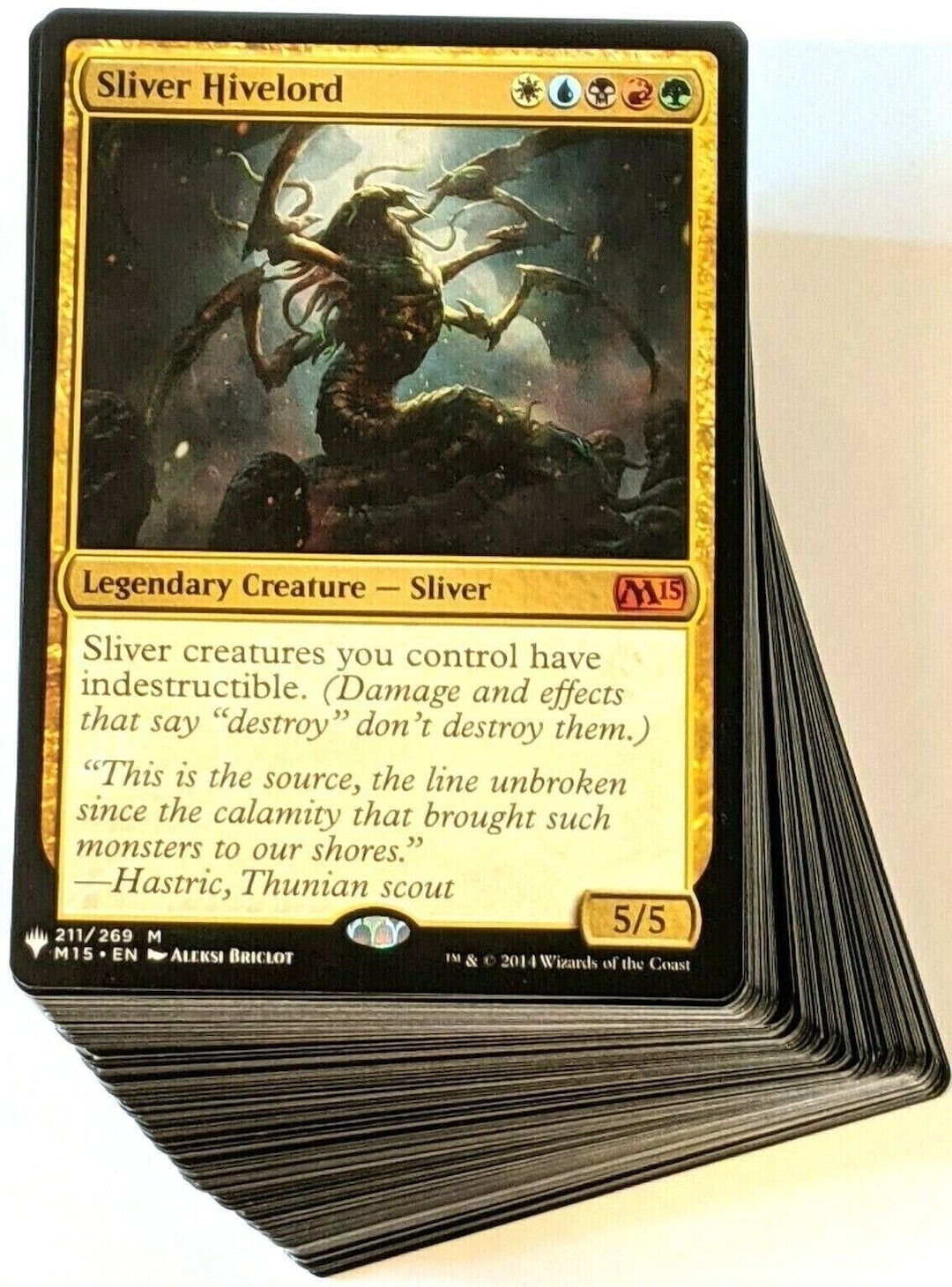 EDH Sliver Deck Commander MTG Magic the Gathering Etsy