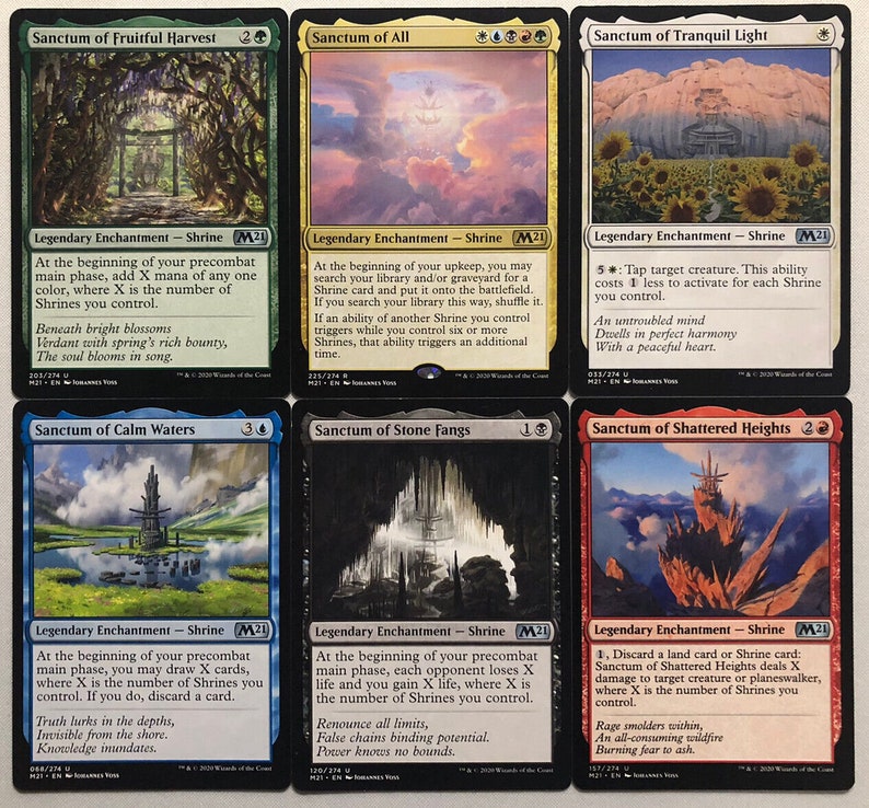 EDH Shrine Deck Commander MTG Magic the Gathering - Etsy