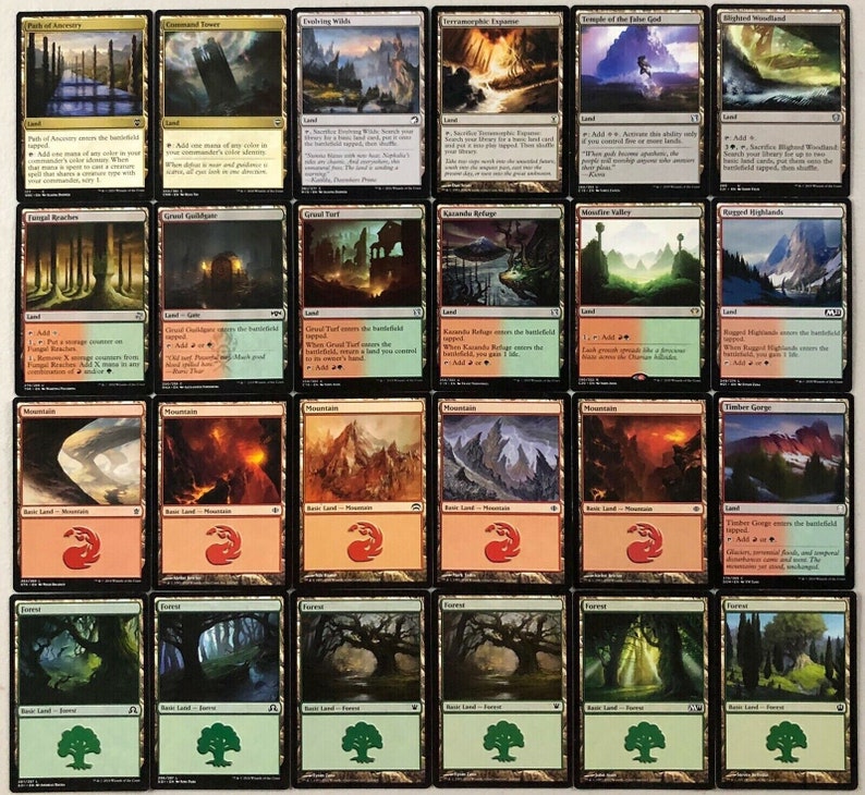 EDH Werewolf Deck Commander MTG Magic the Gathering Etsy