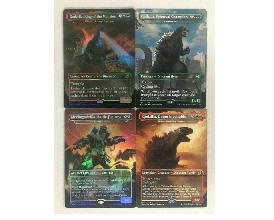 EDH Godzilla Deck Commander MTG Magic the Gathering - Etsy