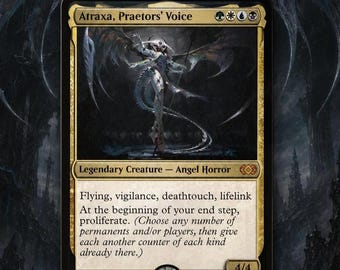 Atraxa, Praetors' Voice *custom Commander Deck* EDH Mtg Magic