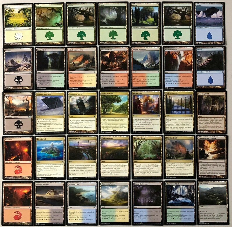 EDH Sliver Deck Commander MTG Magic the Gathering Etsy