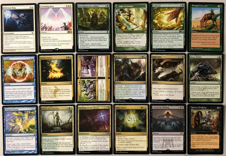 EDH Sliver Deck Commander MTG Magic the Gathering Etsy