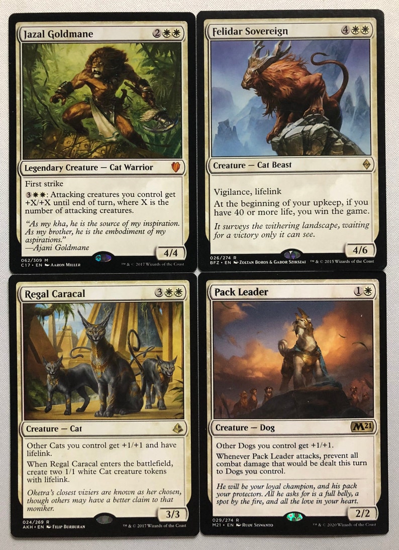 EDH Dog Deck Commander MTG Magic the Gathering - Etsy