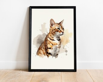 Bengal Katze | Portrait 08 aus Picture Pack 01 | DIGITAL DOWNLOAD