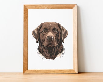 Chien Labrador (Pack d'images 01) | TÉLÉCHARGEMENT NUMÉRIQUE | Paquet d'images