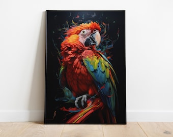 Psittaciformes | Papagei | Vogel | Portrait | DIGITAL DOWNLOAD