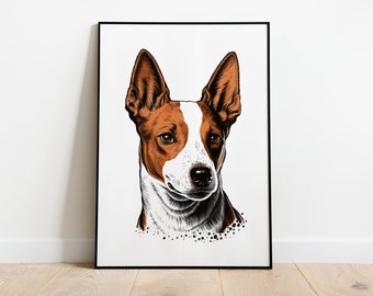 Basenji | Portrait 02 (Pack photos 01) | Téléchargement numérique