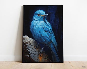 Sialia currucoides | Berghüttensänger | Vogel | Portrait | DIGITAL DOWNLOAD