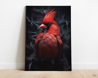 Cardinalidae | Kardinal | Vogel | Portrait | DIGITAL DOWNLOAD