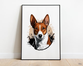 Chien Basenji | Portrait 02 (Pack photos 02) | Téléchargement numérique