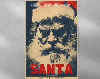 Filmposter | "Santa" | DIGITAL DOWNLOAD | A3 Poster