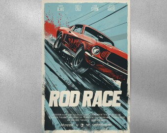 Filmposter | "Rod Race" | DIGITAL DOWNLOAD | A3 Poster