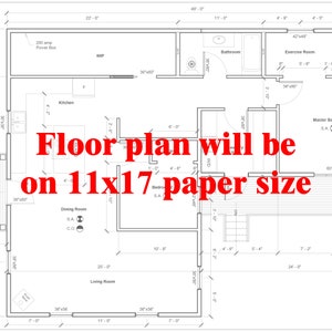 Custom floor plans, Architectural Design and Drafting, Personalized floor plans, Custom Design and Drafting, Custom Architectural2000 sqft image 4