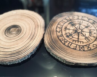 Handmade Organic Viking Place Mats (Pair)