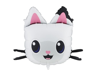 Licensed Large Pandy Paw Foil Balloon, 65 x 57 cm (26 x 23''), High Quality Gabby's Dollhouse Balloon, Gabby's Dollhouse Balloons
