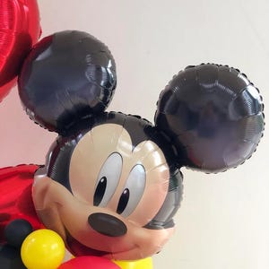 DIY Large Mickey Mouse Balloon Sculpture, Mickey Balloon Stack, Mickey ...