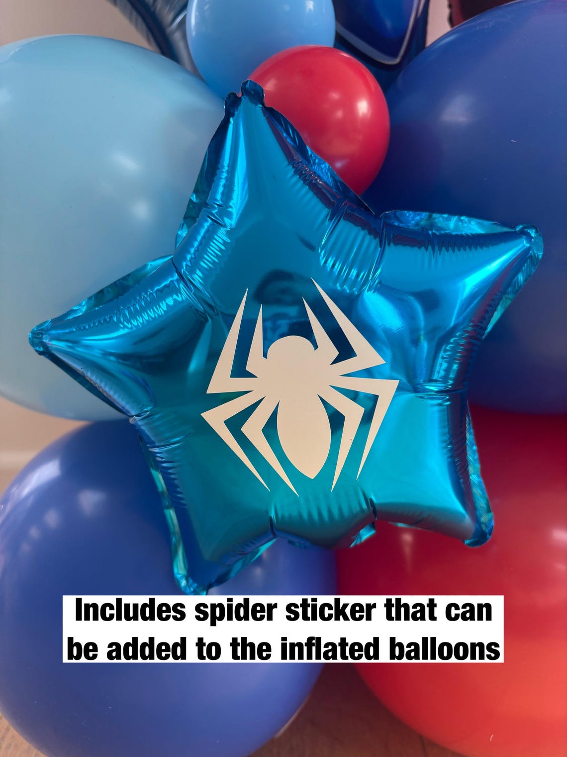 DIY Large Spiderman Balloon Sculpture, No Helium Needed, Spiderman ...