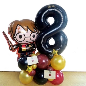 Scultura di palloncini fai da te a forma di mago, scultura di palloncini per compleanno di bambini, pila di palloncini, scultura di mago, pila di palloncini per bambino mago