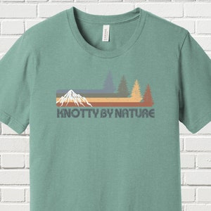 Knotty By Nature by Retro Boater Unisex Jersey Short Sleeve Tee Knotty By Nature by Retro Boater Unisex Jersey Short Sleeve Tee
