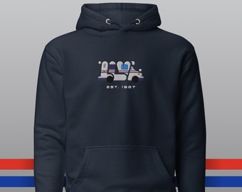 US LLV Postal Mail Truck Embroidered Hoodie
