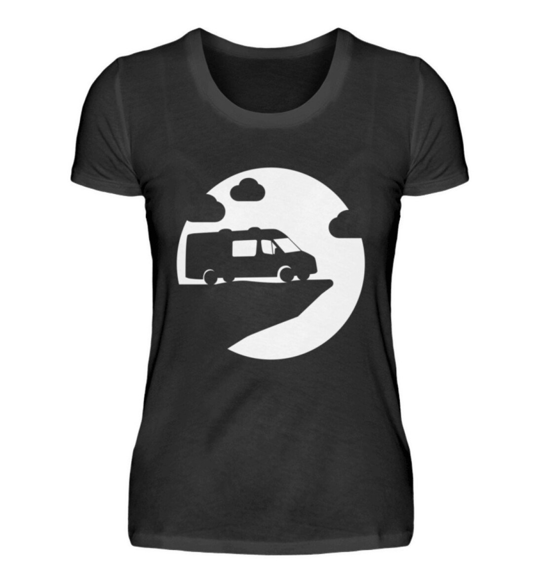 Van Camper Pattern Print Women's Sweatshirt