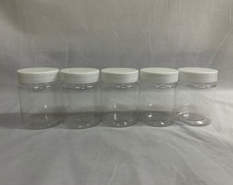 Plastic Jars / Lotion / Self-Care / Essential Oils / Potions / Hair Care / Beauty / Scrubs / Herbs