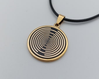 Colgante de radiónica Lakhovsky MWO, collar de orgón transmisor de ondas de orgonita, amuleto de protección de ondas EMF, curación de energía fuerte, bloque móvil