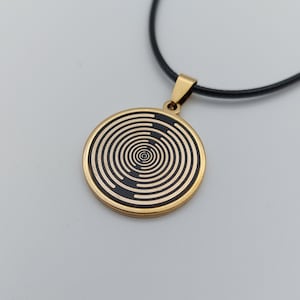 Lakhovsky MWO Radionics Pendant, Orgonite Wave Transmitter Orgone Necklace, EMF Wave Protection Amulet, Strong Energy Healing, Mobile Block Schwarz