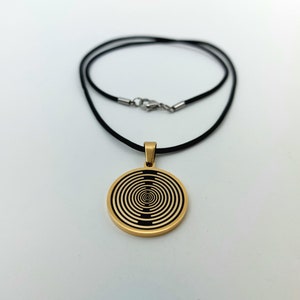 Lakhovsky MWO Radionics Pendant, Orgonite Wave Transmitter Orgone Necklace, EMF Wave Protection Amulet, Strong Energy Healing, Mobile Block