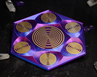 Tesseract Lakhovsky MWO antenna, radionics, multiwave oscillator, orgonite, scalar wave harmonization, Tesla coil, sacred geometry